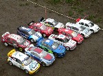 Celé startovní pole čítalo 11 vozů.