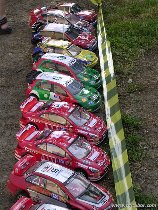 Část startovního pole.